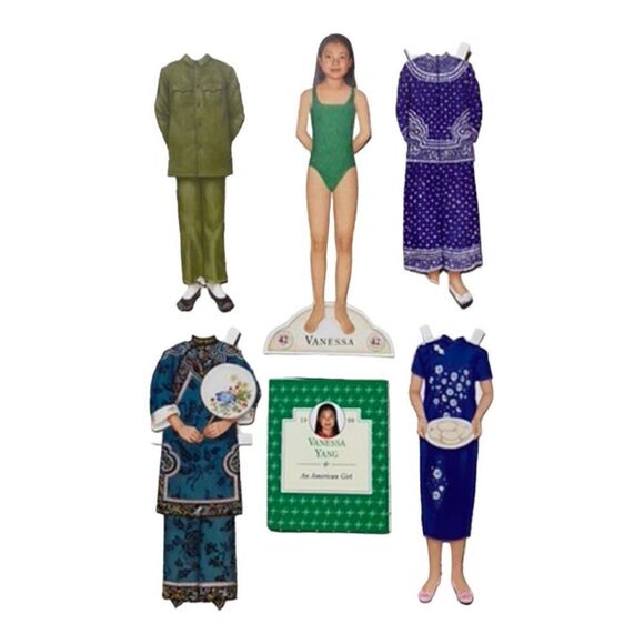 American Girl Vintage Paperdoll Vanessa Yang - Picture 1 of 4